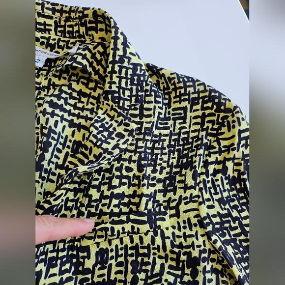 Diane Von Furstenberg Women’s Light Blazer Jacket 2 Yellow Silk Victor - Picture 6 of 13